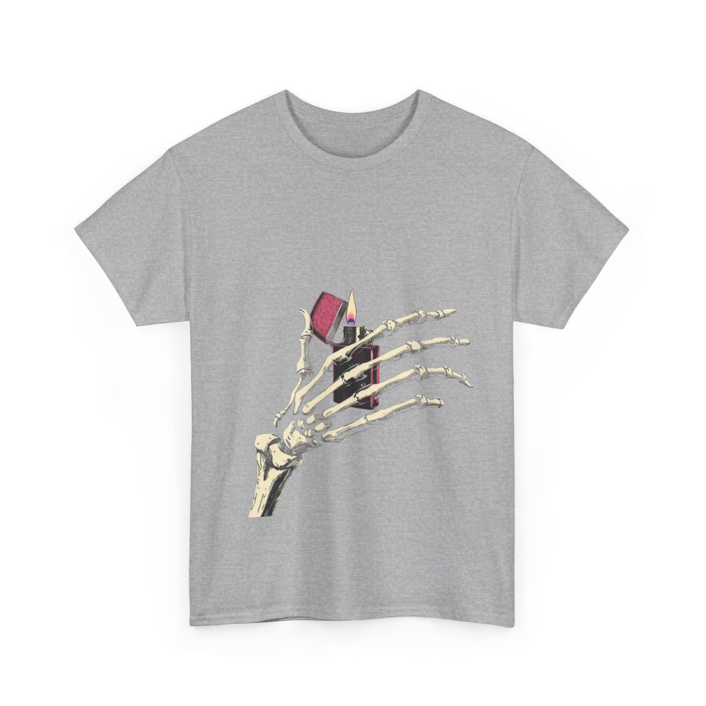 Skelly Goth Lighter Heavy Cotton Tee