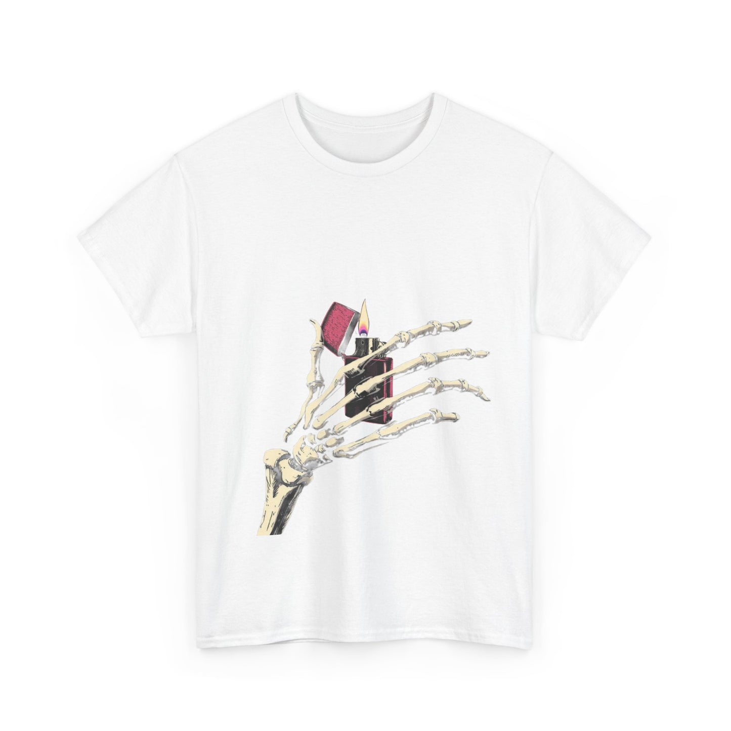 Skelly Goth Lighter Heavy Cotton Tee