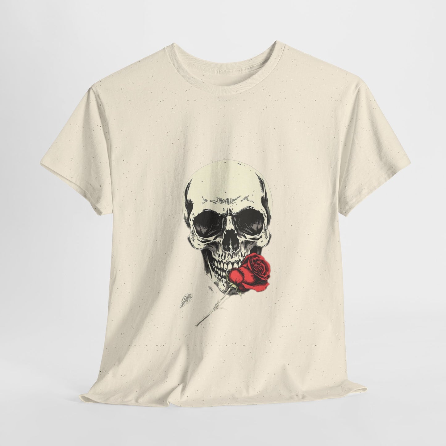 Gothic Y2k Skull Rose Unisex Tee