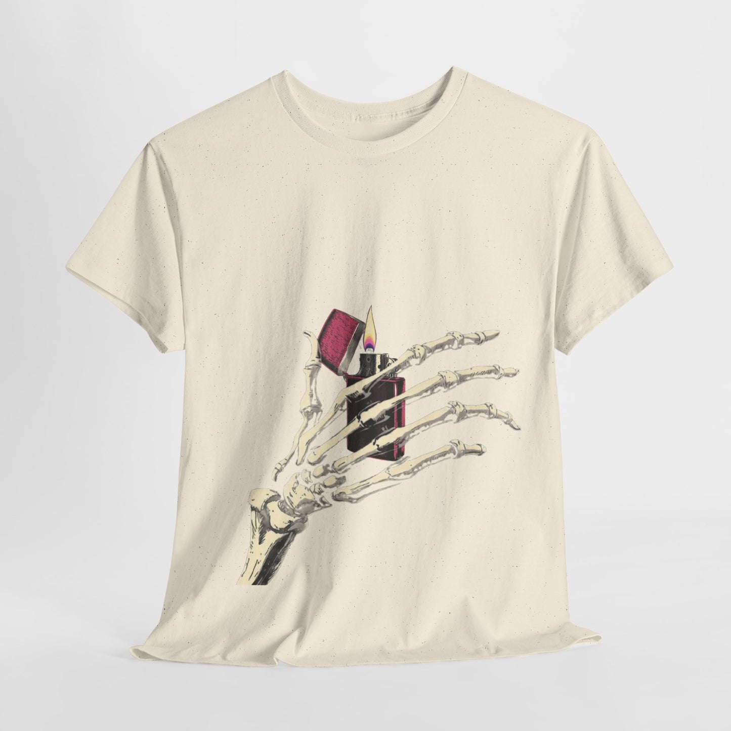 Skelly Goth Lighter Heavy Cotton Tee