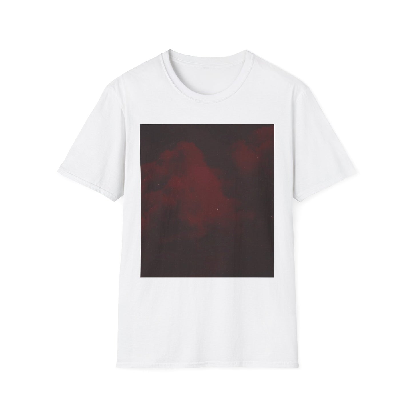 Cloud Series Unisex Softstyle T-Shirt with Abstract Design