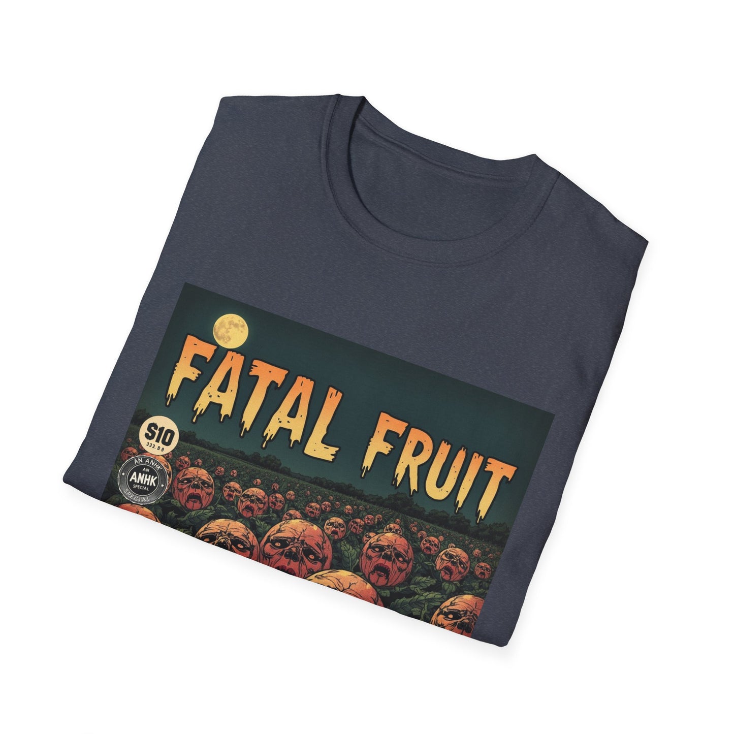 Vintage Comic Cover 'Fatal Fruit' Unisex Softstyle T-Shirt