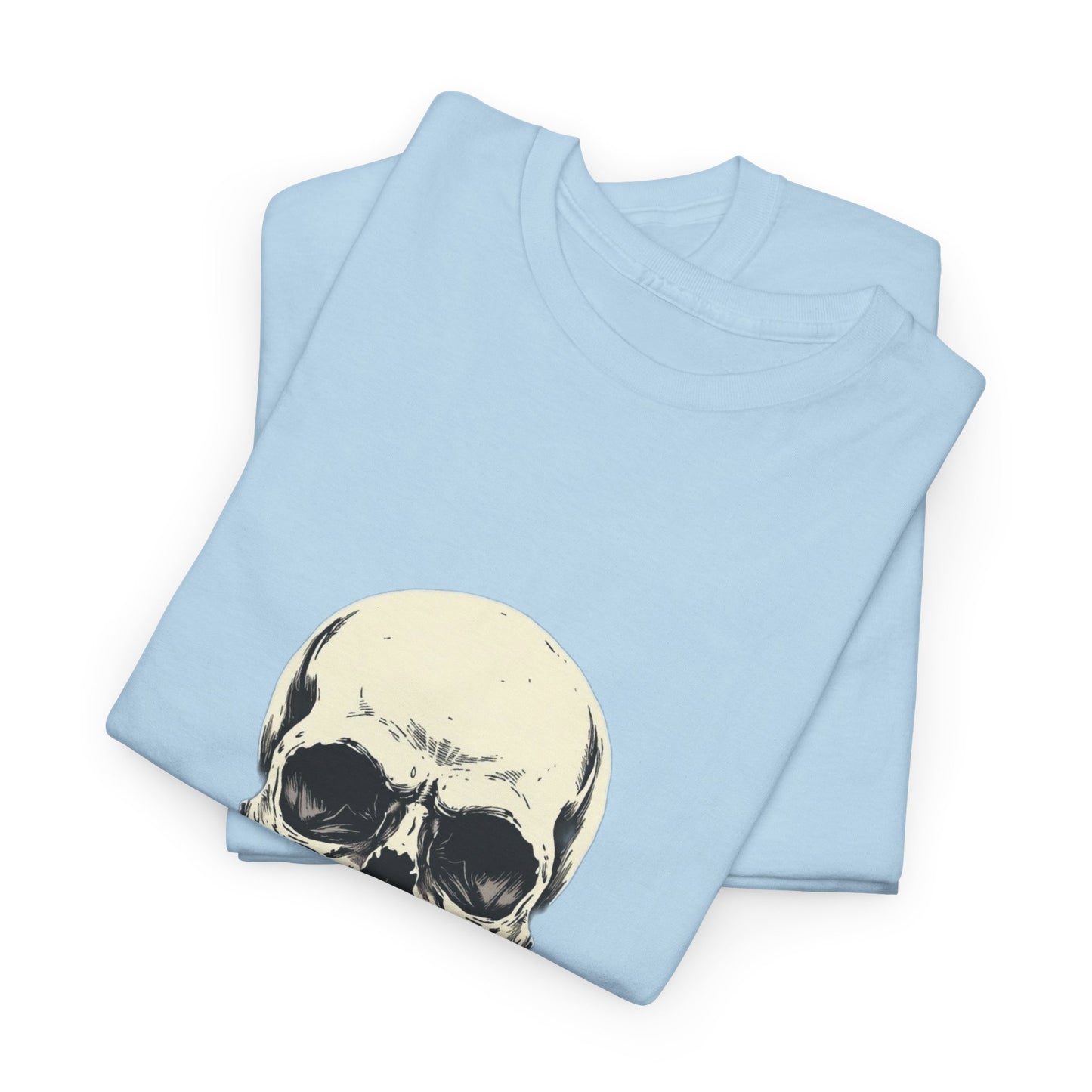 Gothic Y2k Skull Rose Unisex Tee