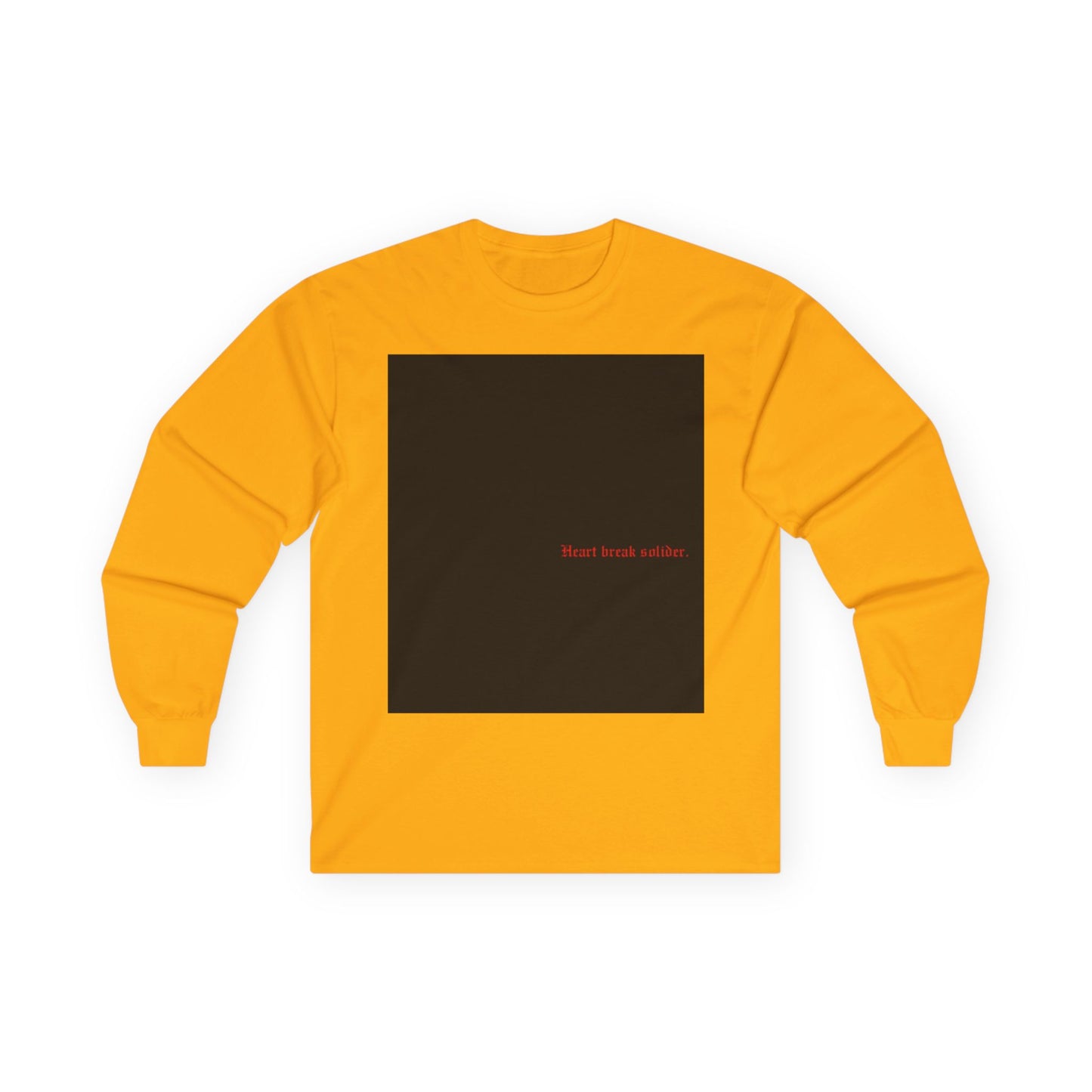 Moody Tee Unisex Long Sleeve with Minimalist Design