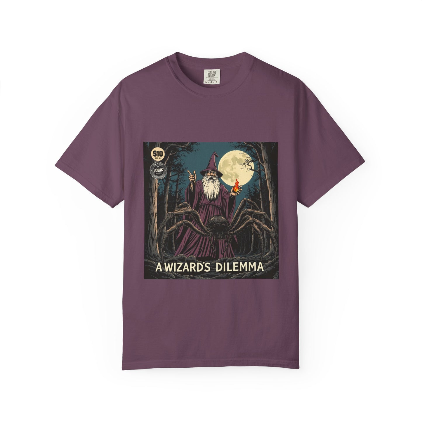 Vintage Comic Cover 'A Wizard's Dilemma' T-Shirt