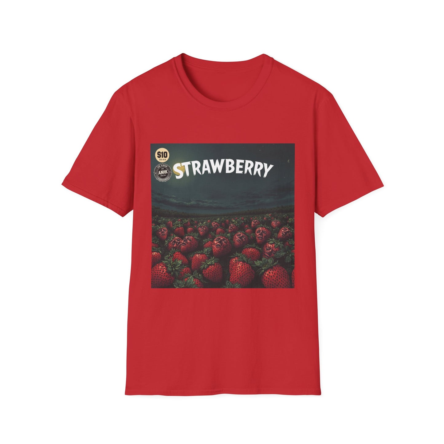 Vintage Comic Cover 'Fatal Strawberry' Graphic T-Shirt