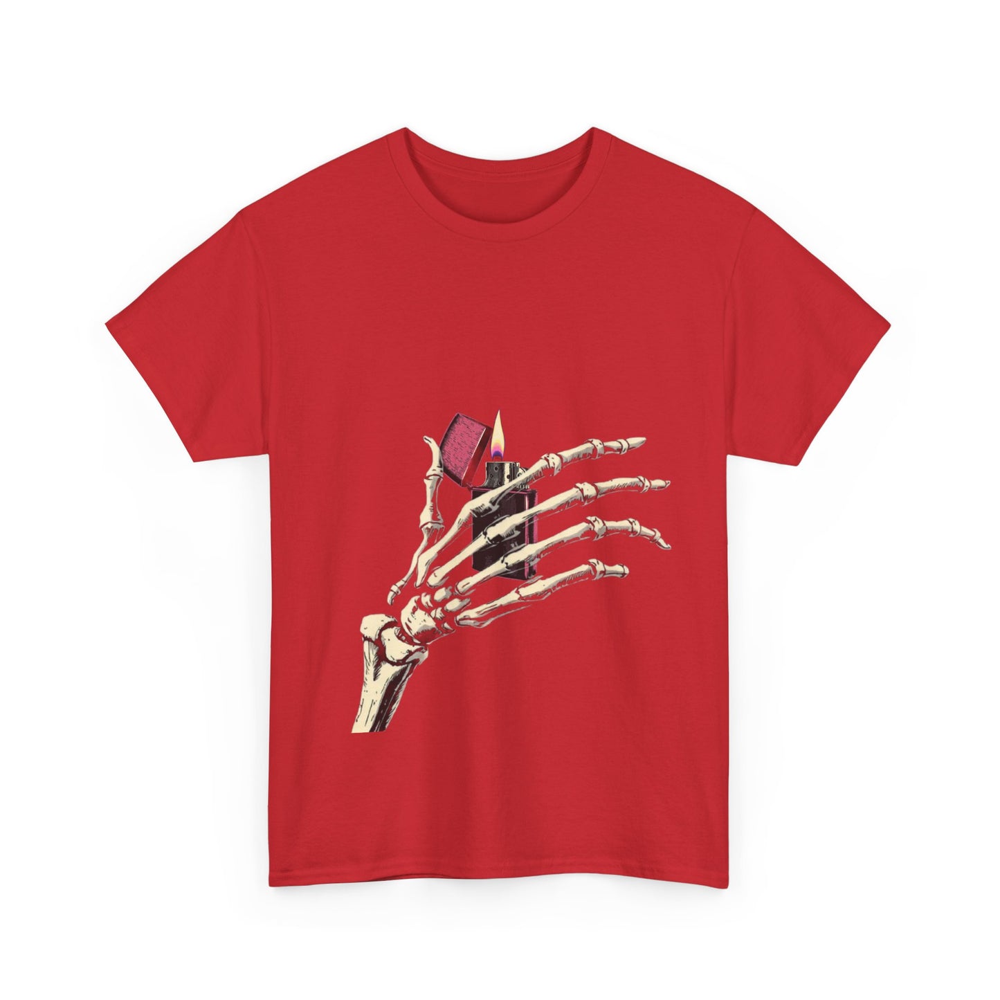 Skelly Goth Lighter Heavy Cotton Tee