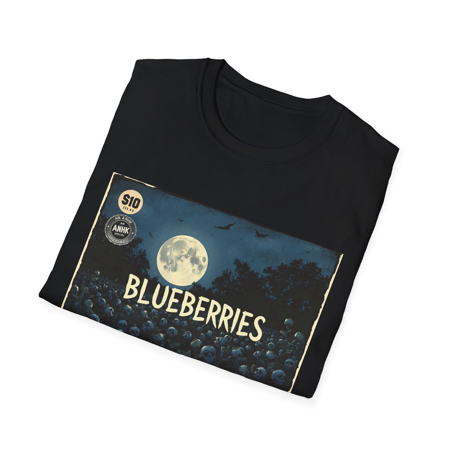 Vintage Comic Cover 'Fatal Blueberries' Graphic T-Shirt