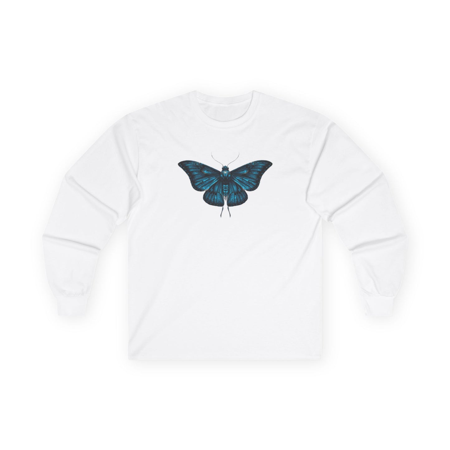 Butterfly Long Sleeve Tee, Unisex Fashion Shirt