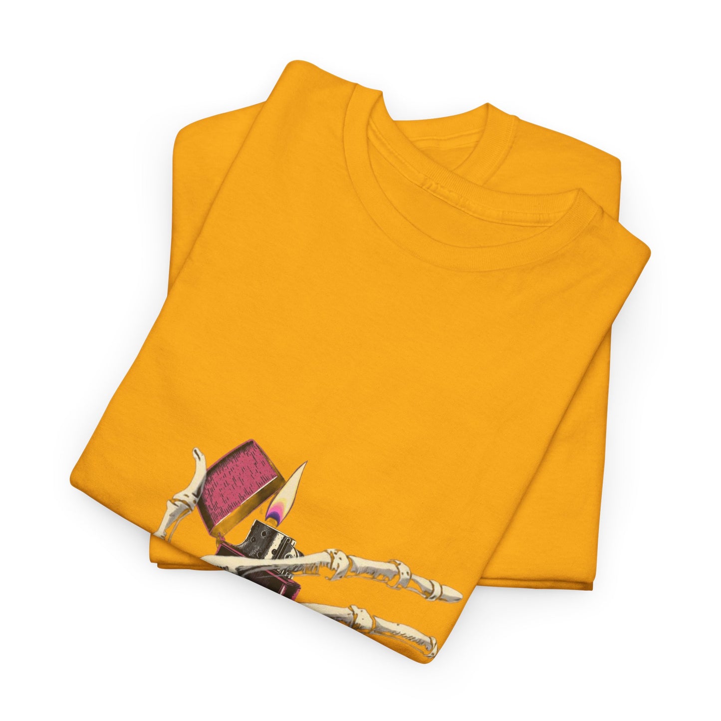 Skelly Goth Lighter Heavy Cotton Tee
