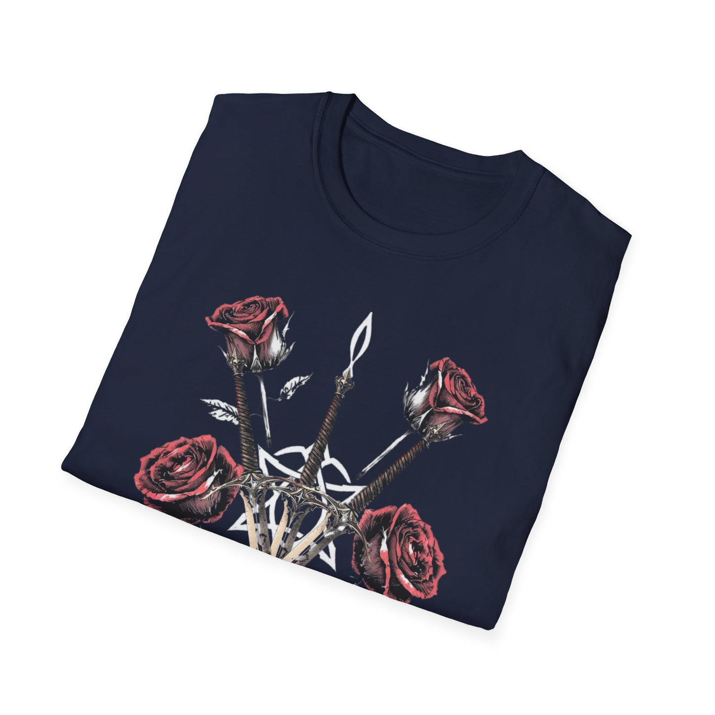 Gothic Y2k Rose & Sword Unisex T-Shirt