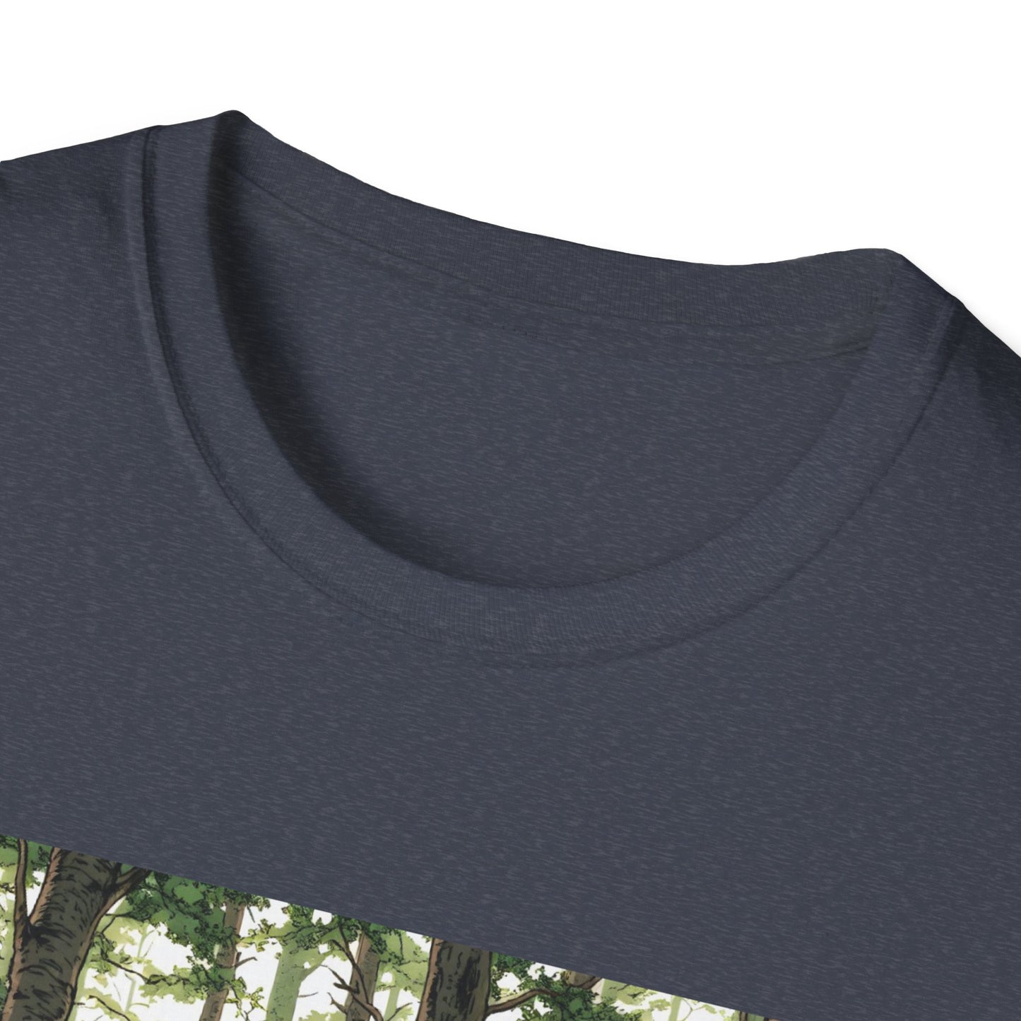 Vintage Comic Cover Forest Knight Unisex Softstyle T-Shirt