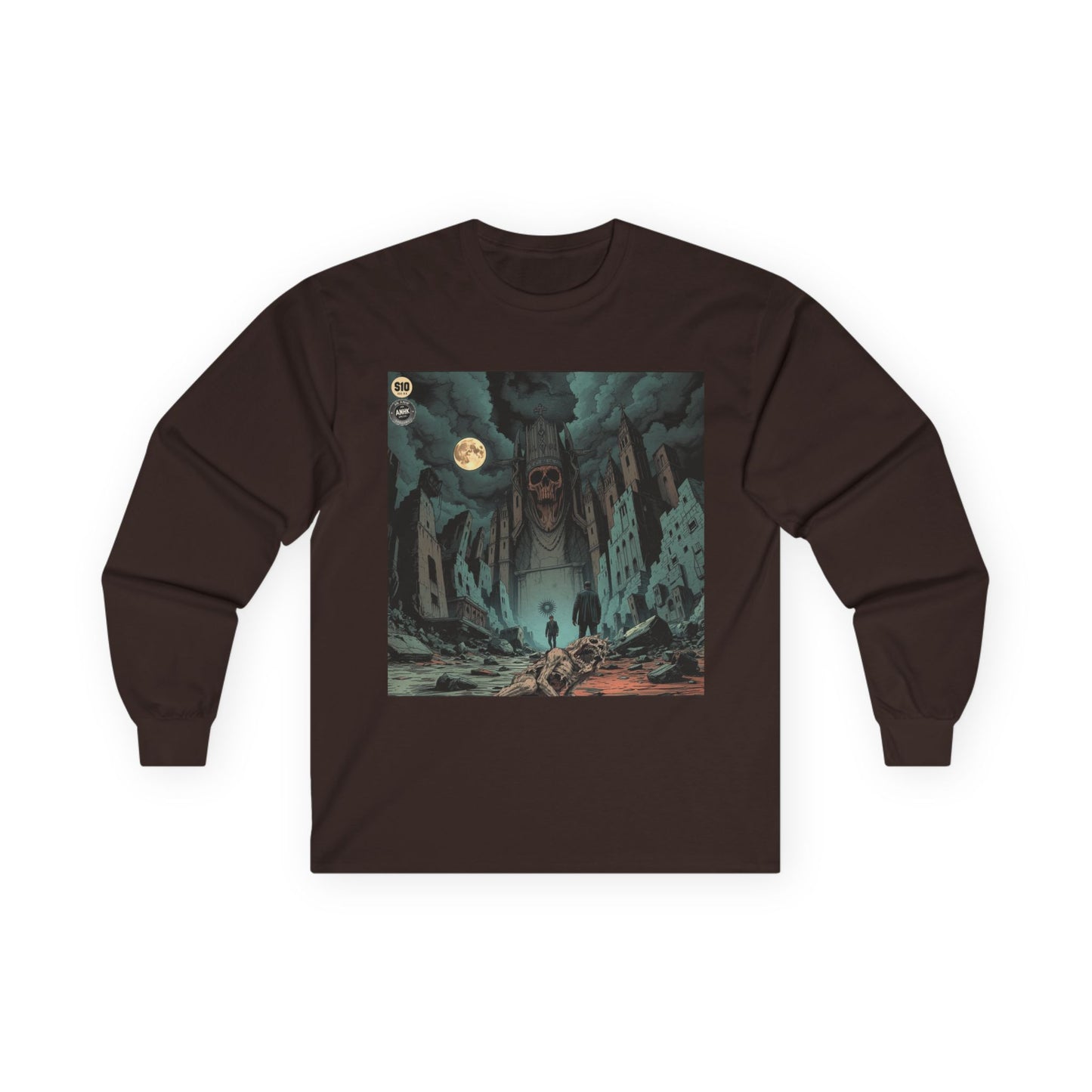 Moody tee Apocalypse Adventure Long Sleeve Tee