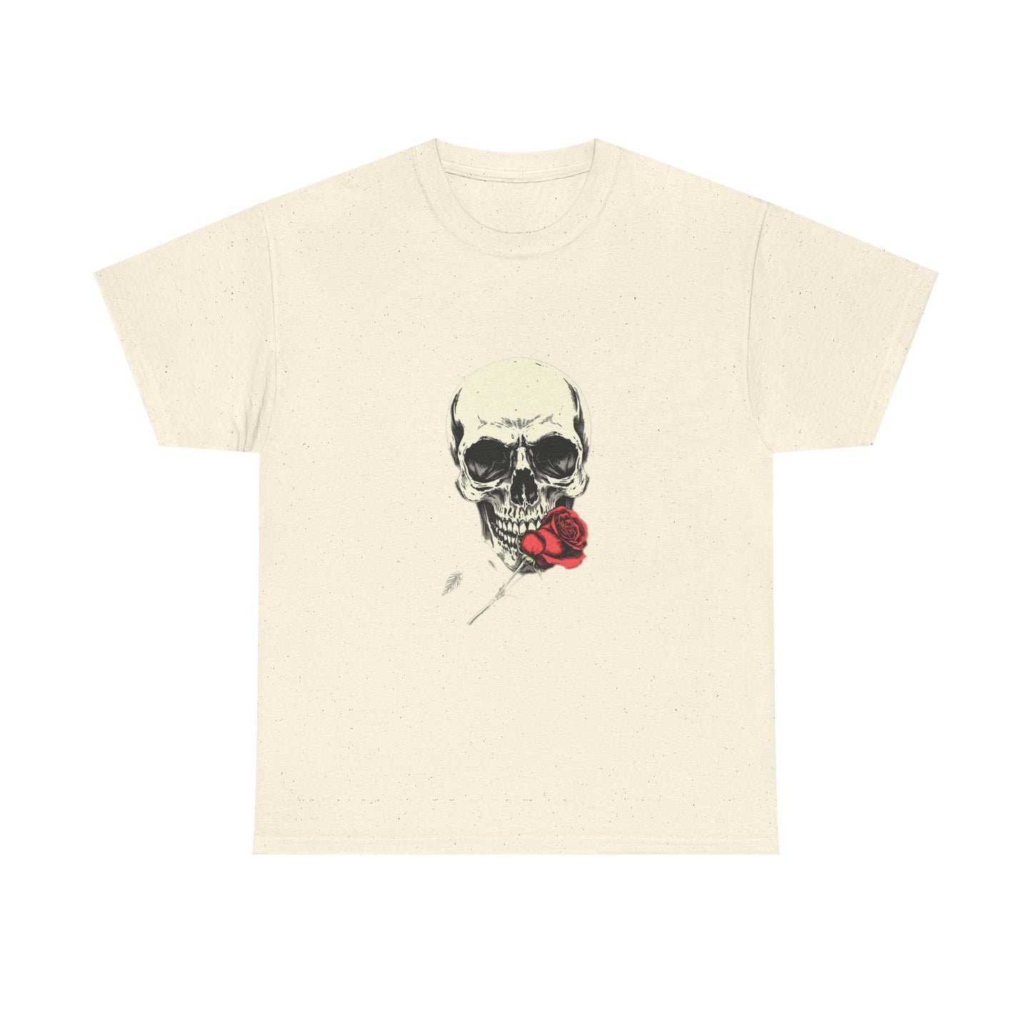Gothic Y2k Skull Rose Unisex Tee