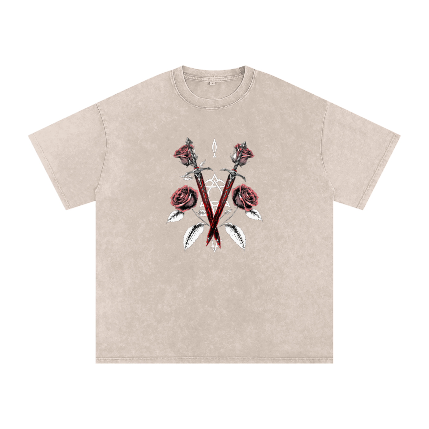 Acid Wash Oversize T-Shirt - 250 GSM