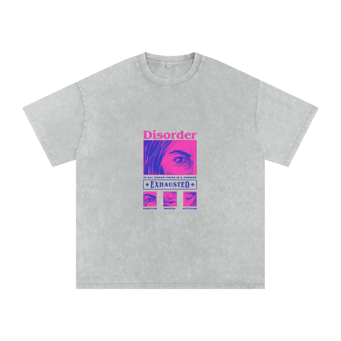 Acid Wash Oversize T-Shirt - 250 GSM