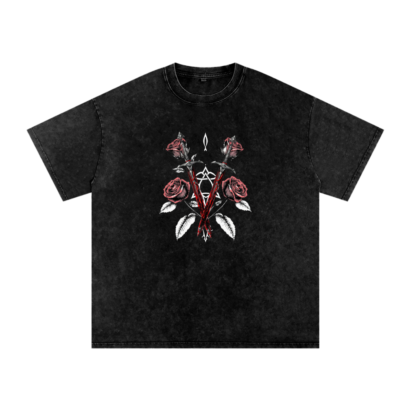 Acid Wash Oversize T-Shirt - 250 GSM