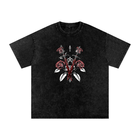 Acid Wash Oversize T-Shirt - 250 GSM