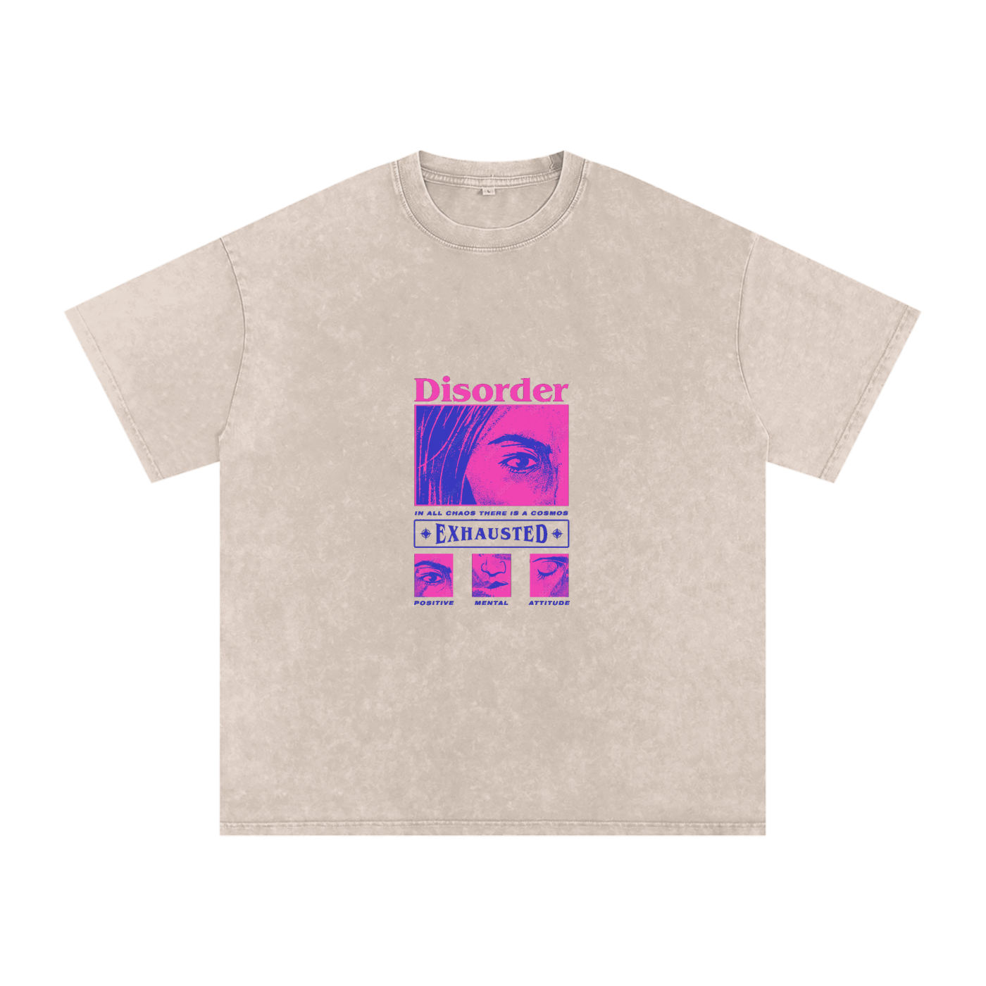 Acid Wash Oversize T-Shirt - 250 GSM