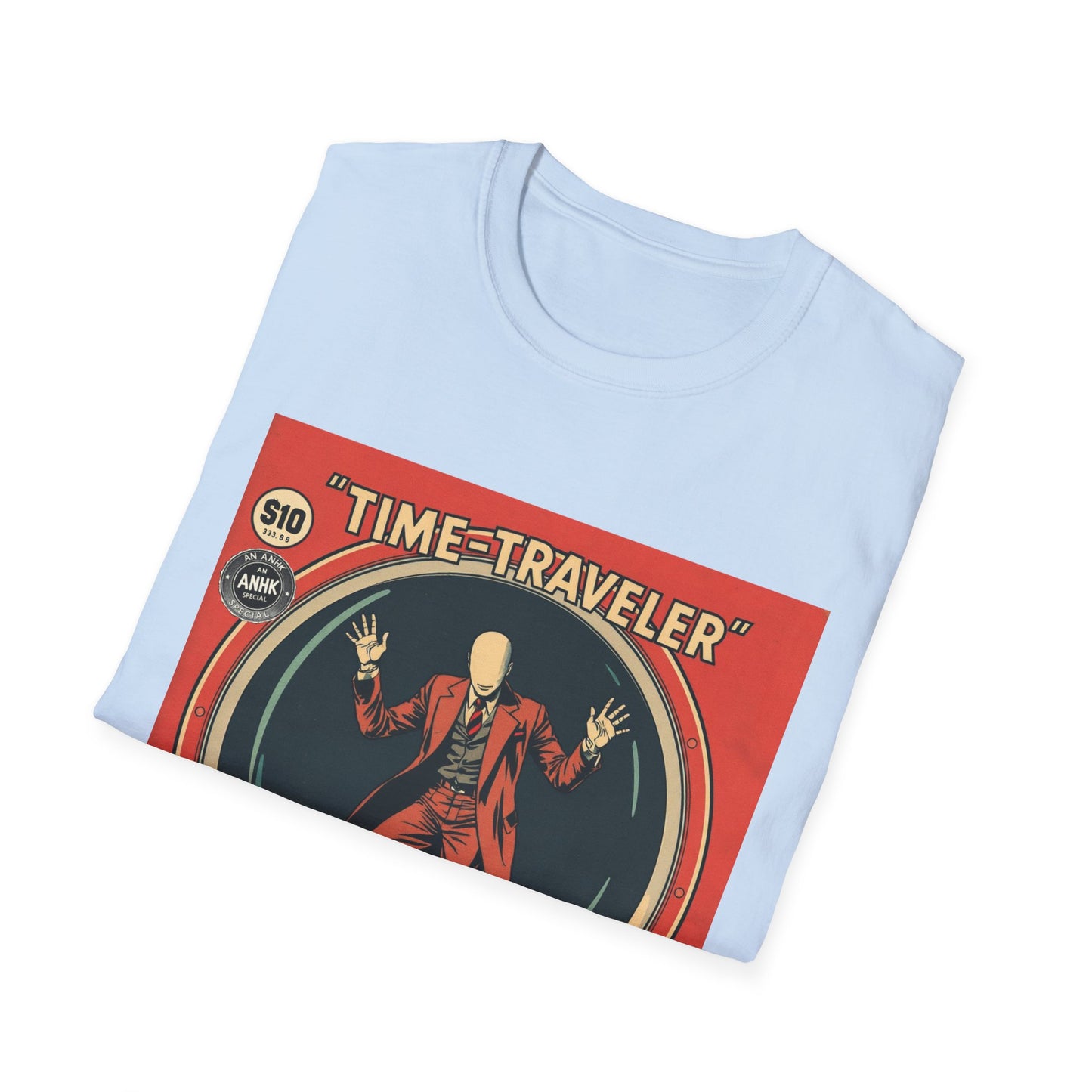 Vintage Comic Cover 'Time Traveler'