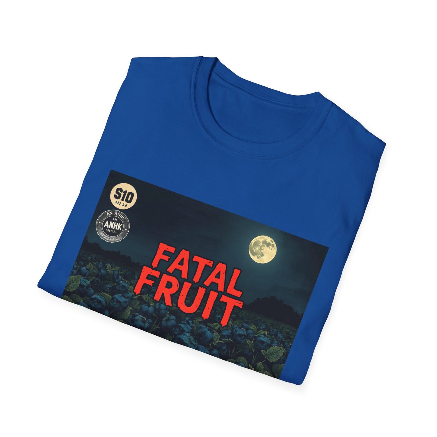 Vintage Comic Cover 'Fatal Fruit' Unisex Softstyle T-Shirt