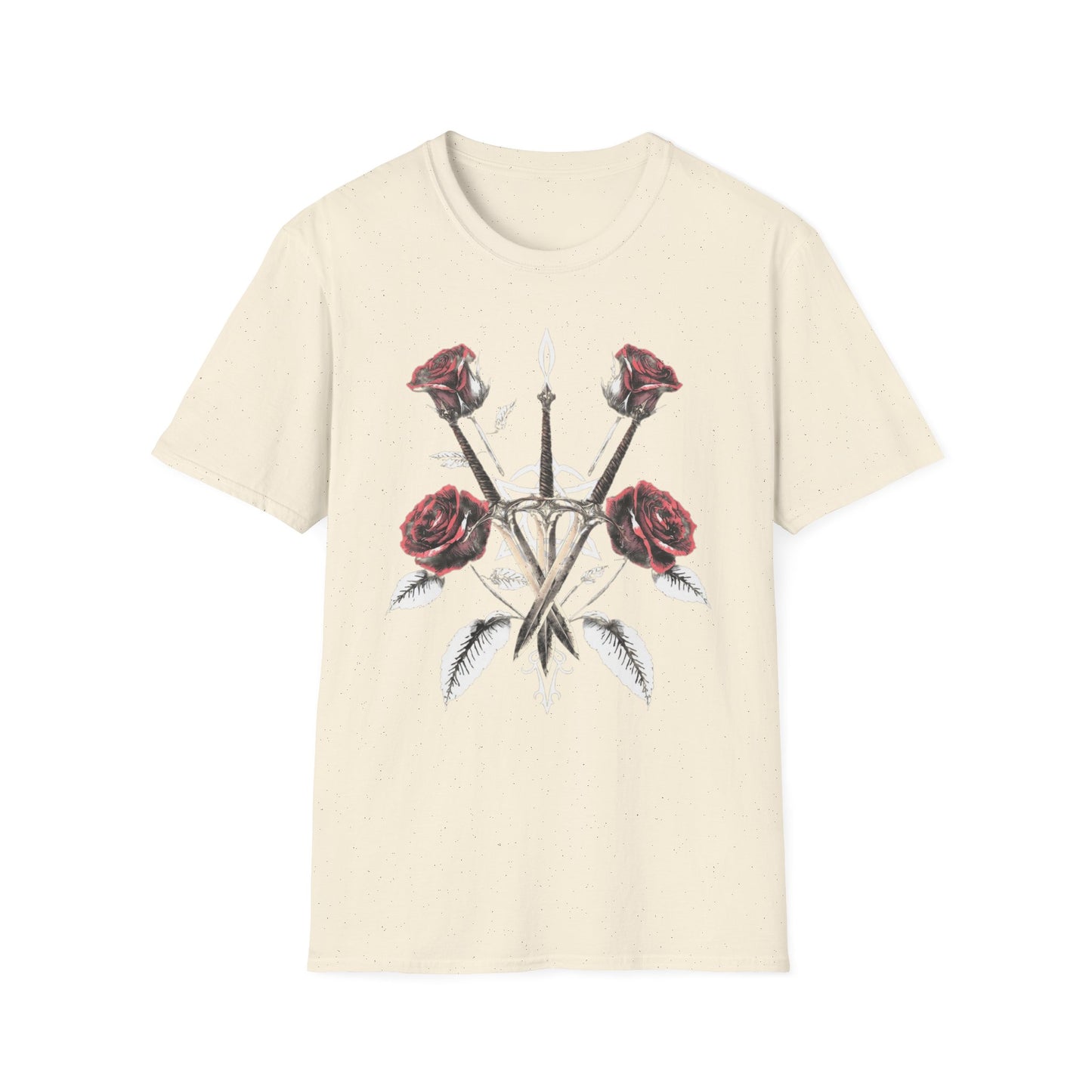 Gothic Y2k Rose & Sword Unisex T-Shirt