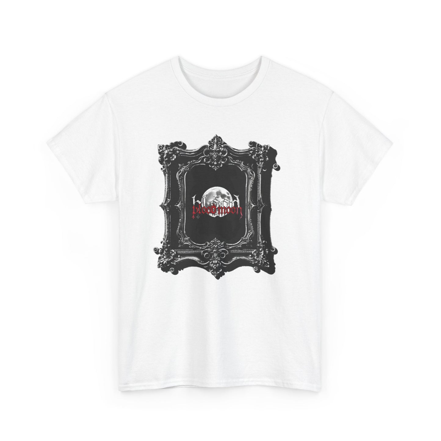 Gothic Y2k Blood Moon Frame Tee
