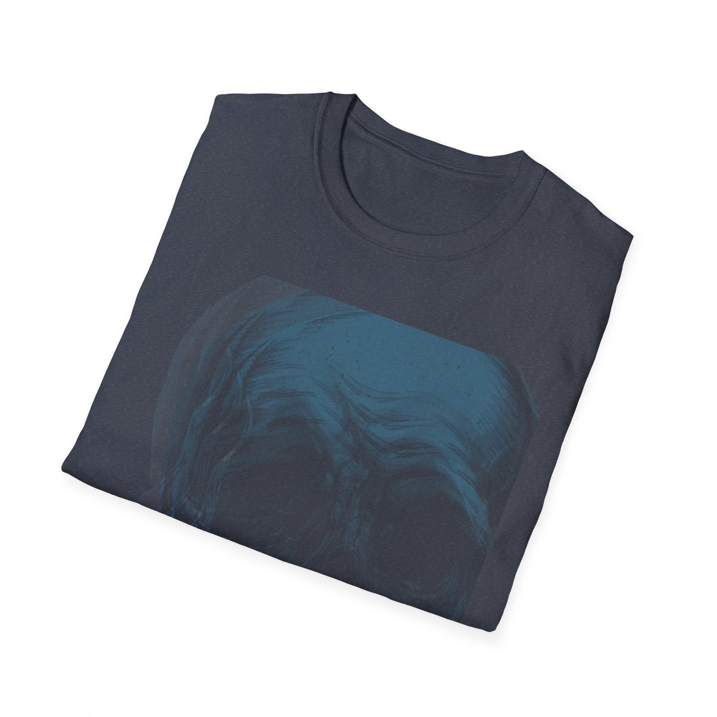 Skelly Goth Skull Graphic Unisex Softstyle T-Shirt