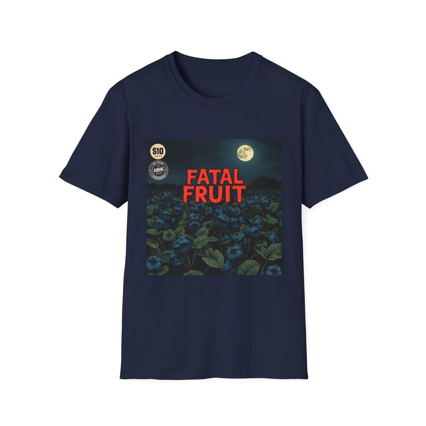 Vintage Comic Cover 'Fatal Fruit' Unisex Softstyle T-Shirt