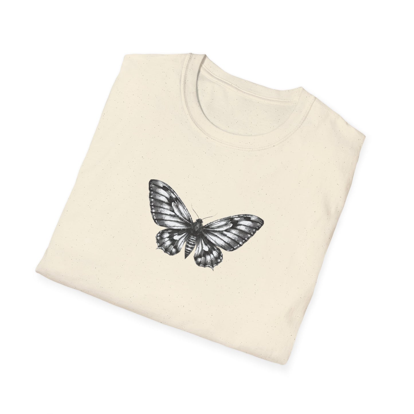 Gothic Y2k Moth Unisex Softstyle T-Shirt