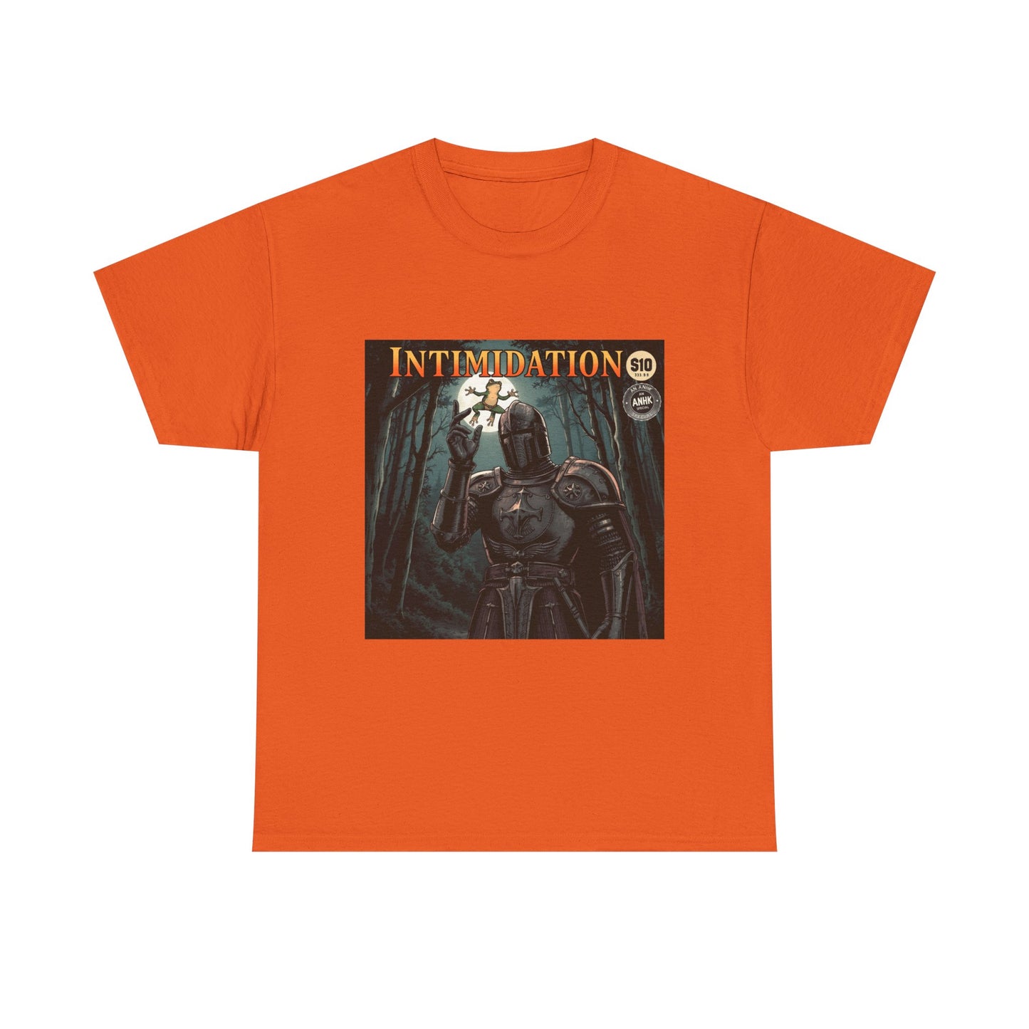 Vintage Comic Cover Intimidation Unisex Heavy Cotton Tee