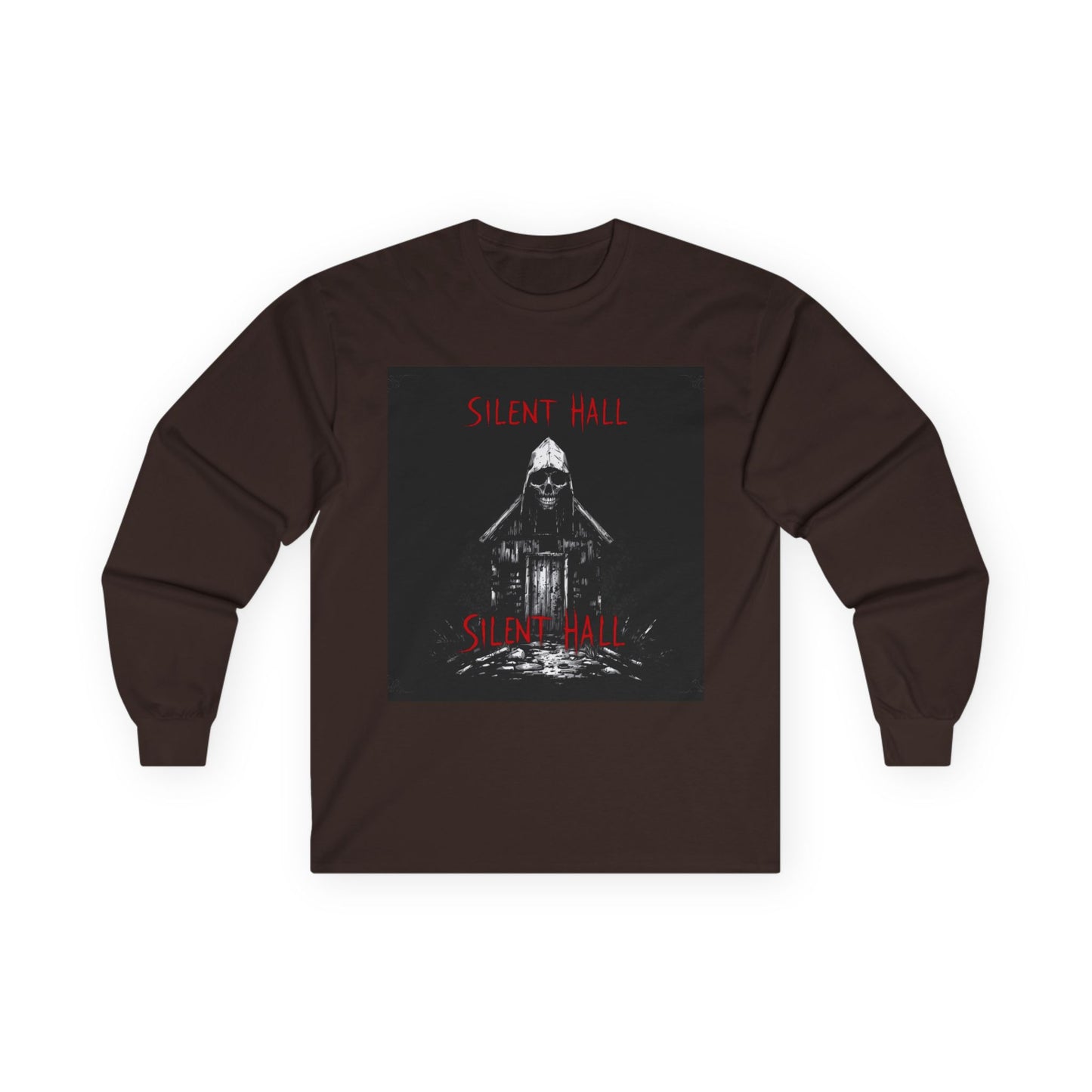 Gothic Y2k Silent Hall Unisex Long Sleeve Tee