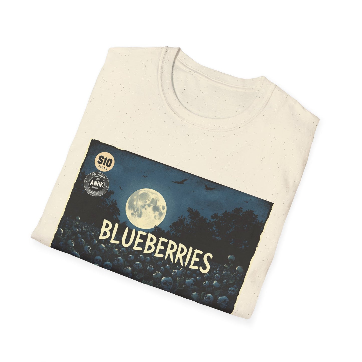 Vintage Comic Cover 'Fatal Blueberries' Graphic T-Shirt