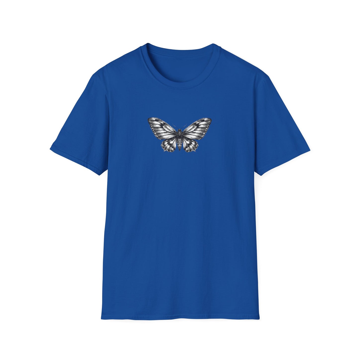 Gothic Y2k Moth Unisex Softstyle T-Shirt