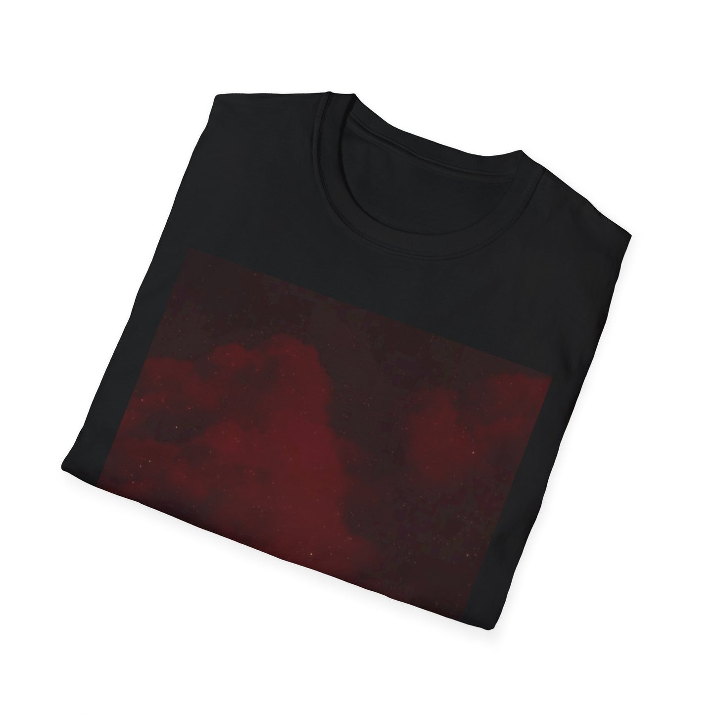 Cloud Series Unisex Softstyle T-Shirt with Abstract Design