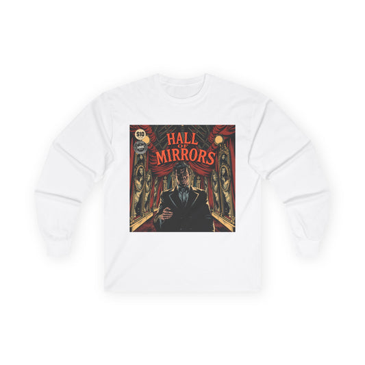 Vintage Comic Cover 'Hall of Mirrors' Long Sleeve Tee