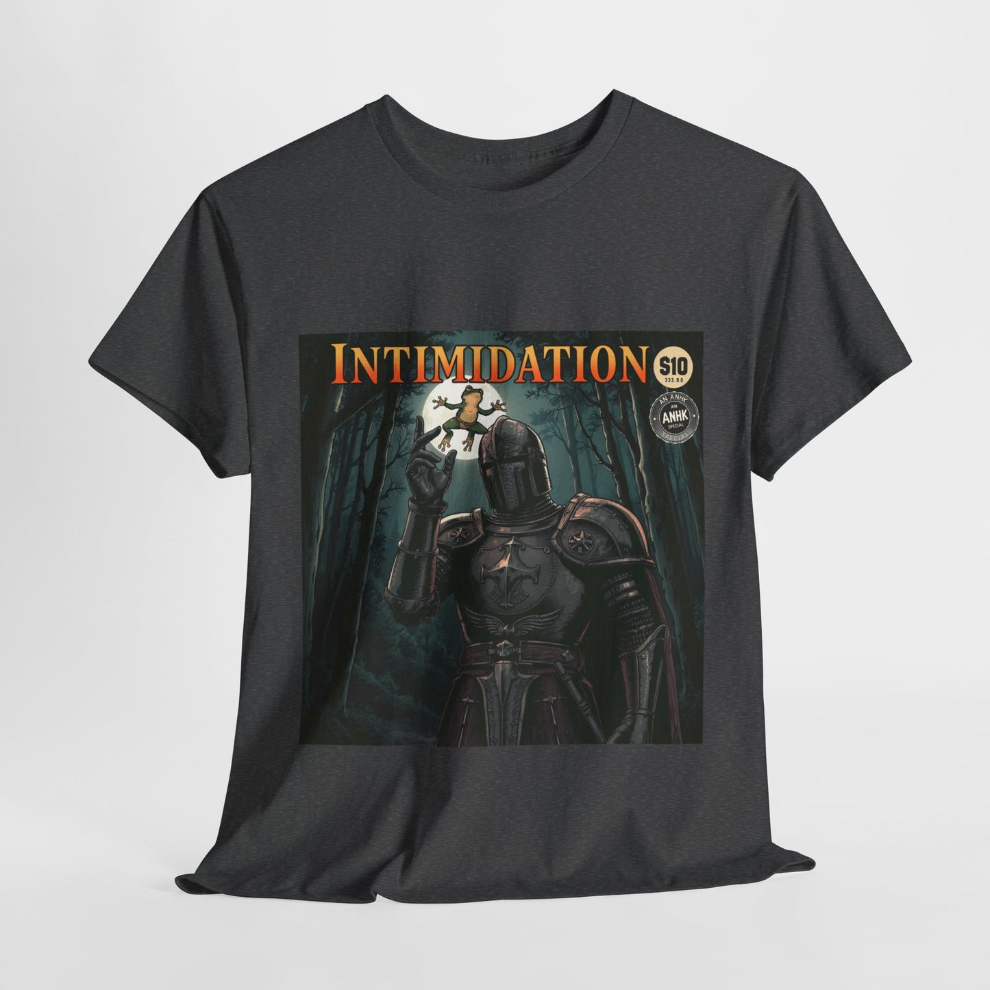 Vintage Comic Cover Intimidation Unisex Heavy Cotton Tee