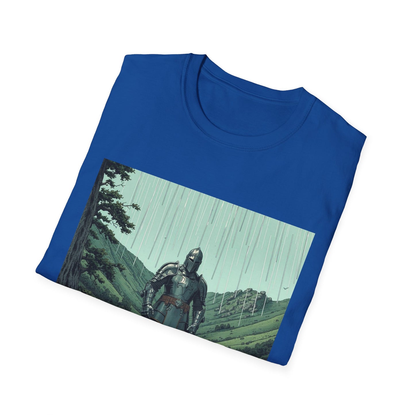 Vintage Comic Cover 'Knight Of Cats' T-Shirt