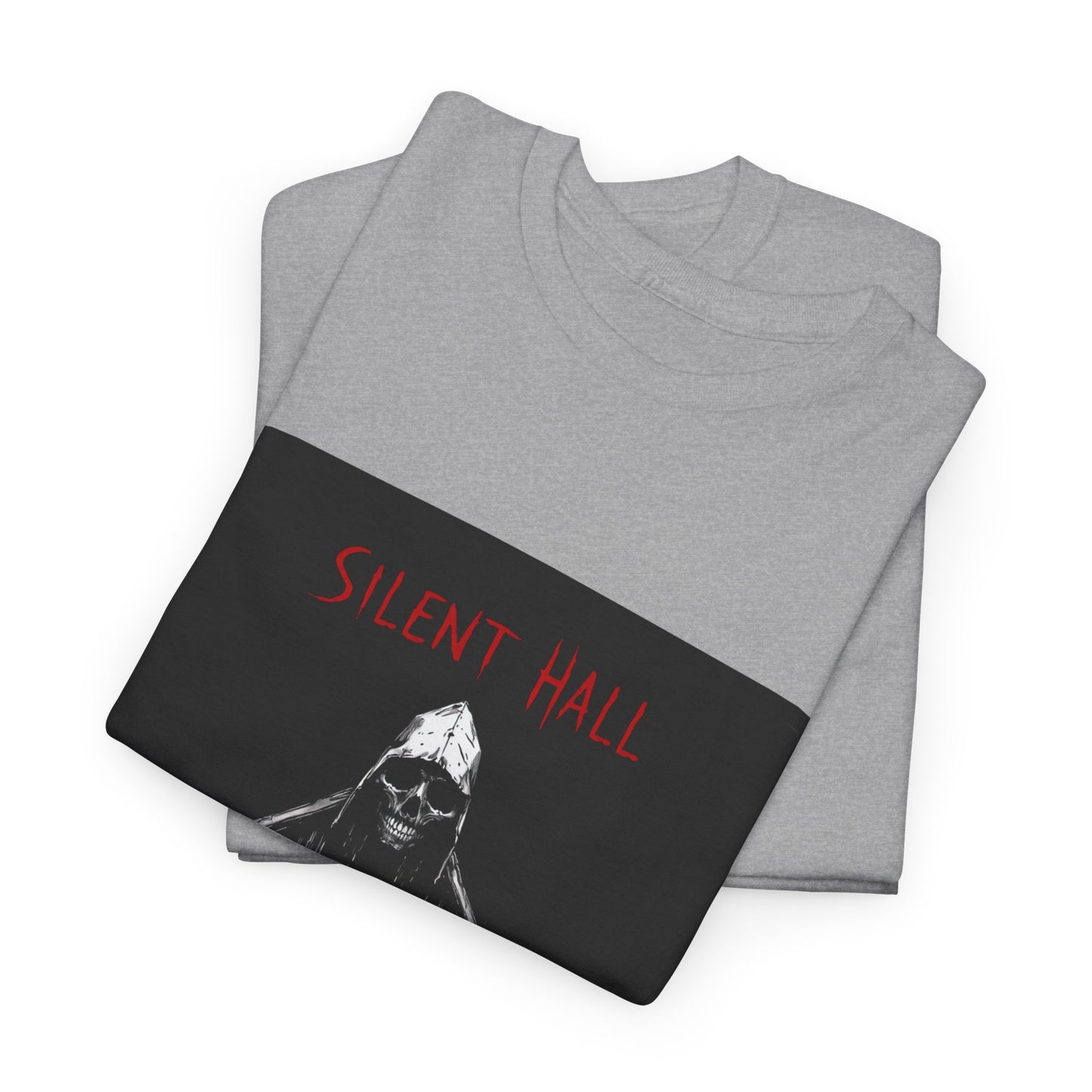 Gothic Y2k Silent Hall Graphic Tee