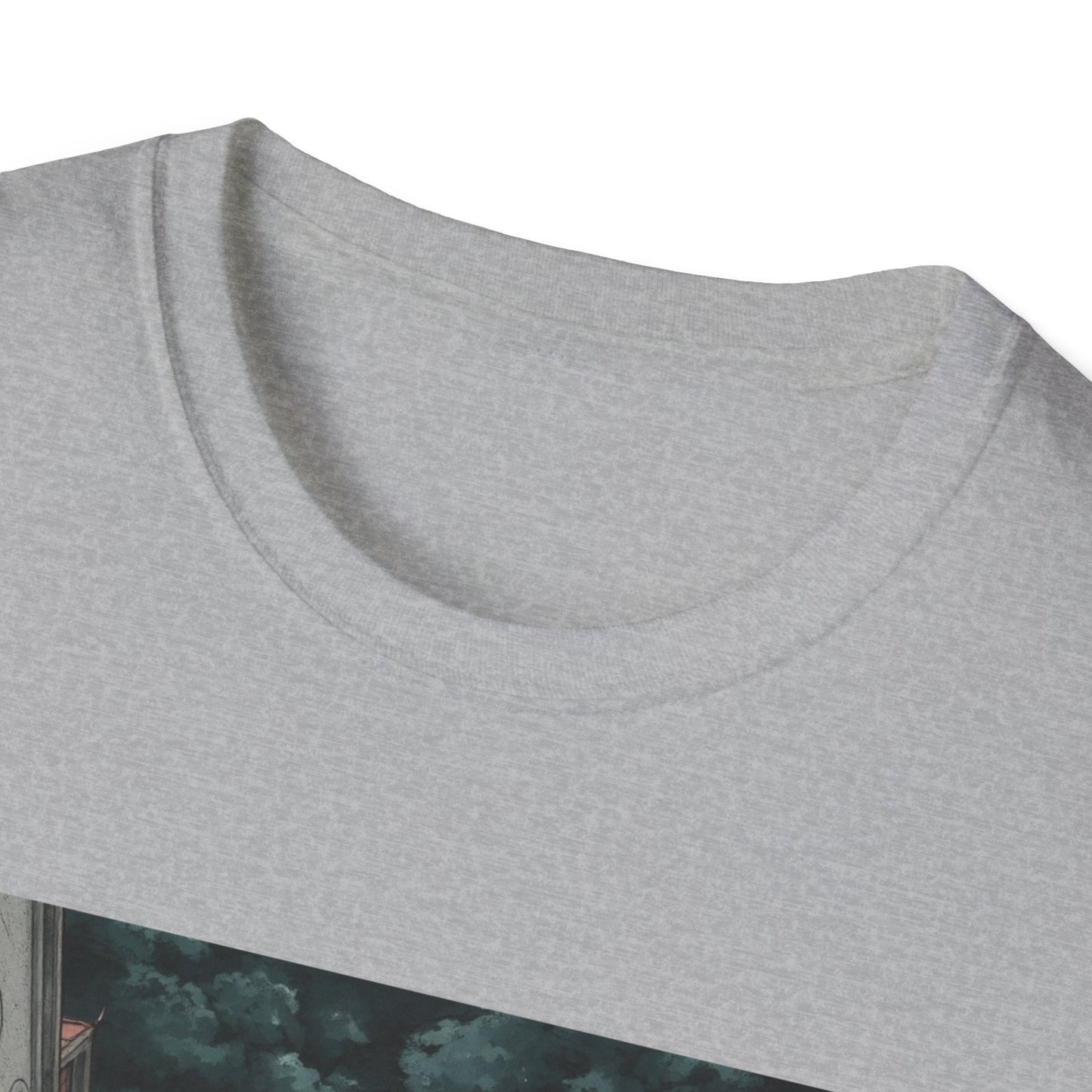 Vintage Comic Cover 'Chipped Porcelain' Art Unisex Softstyle T-Shirt