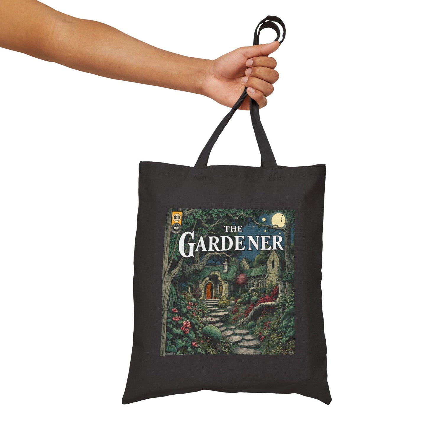 The Gardener Cotton Canvas Tote Bag