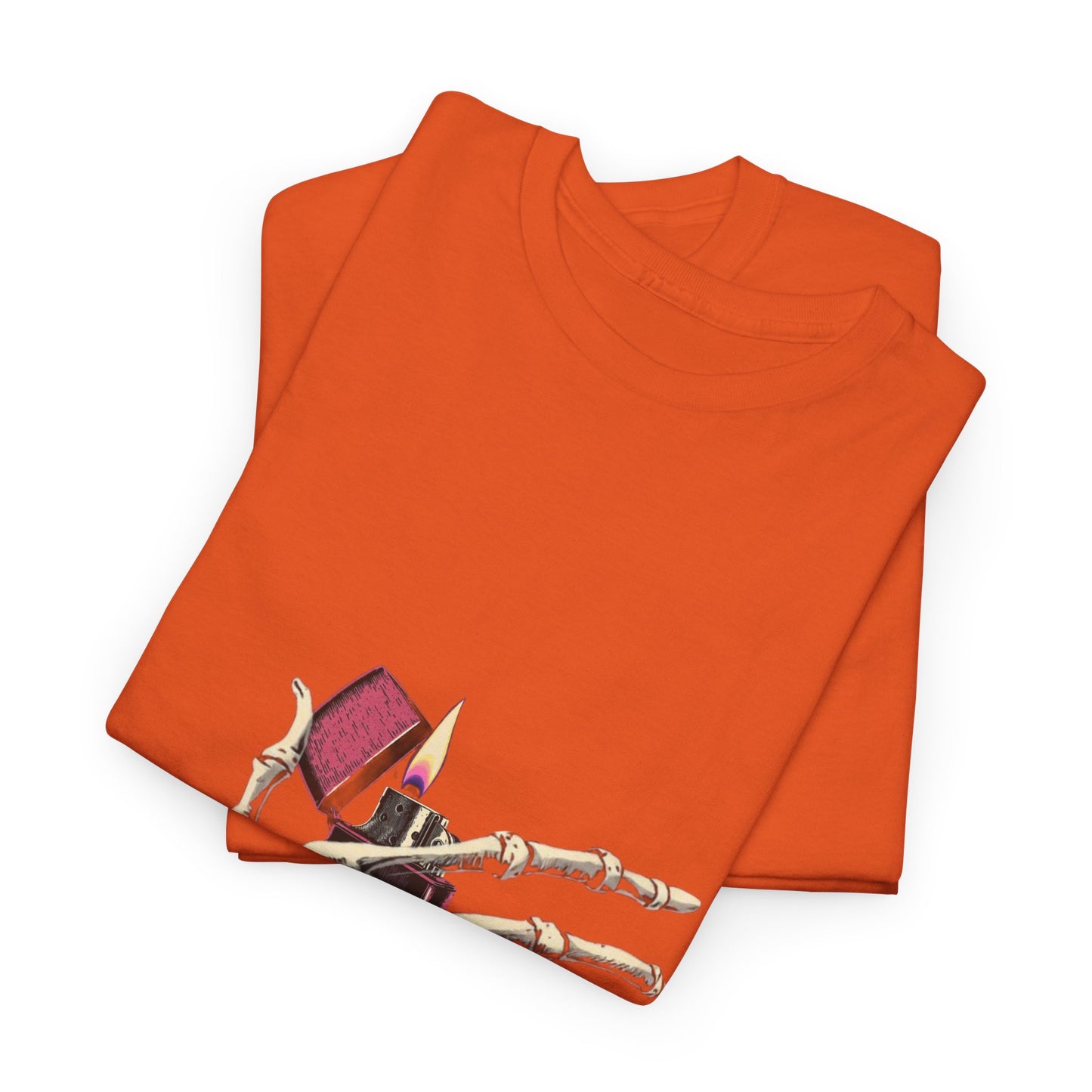 Skelly Goth Lighter Heavy Cotton Tee