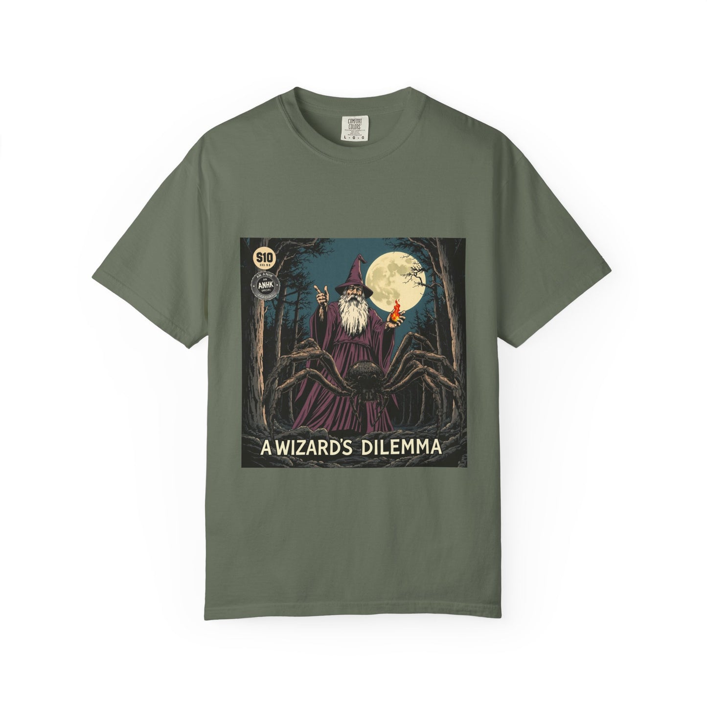 Vintage Comic Cover 'A Wizard's Dilemma' T-Shirt