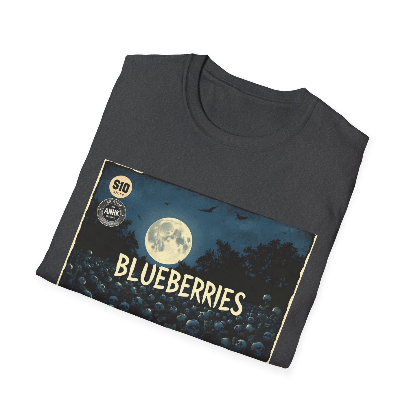 Vintage Comic Cover 'Fatal Blueberries' Graphic T-Shirt