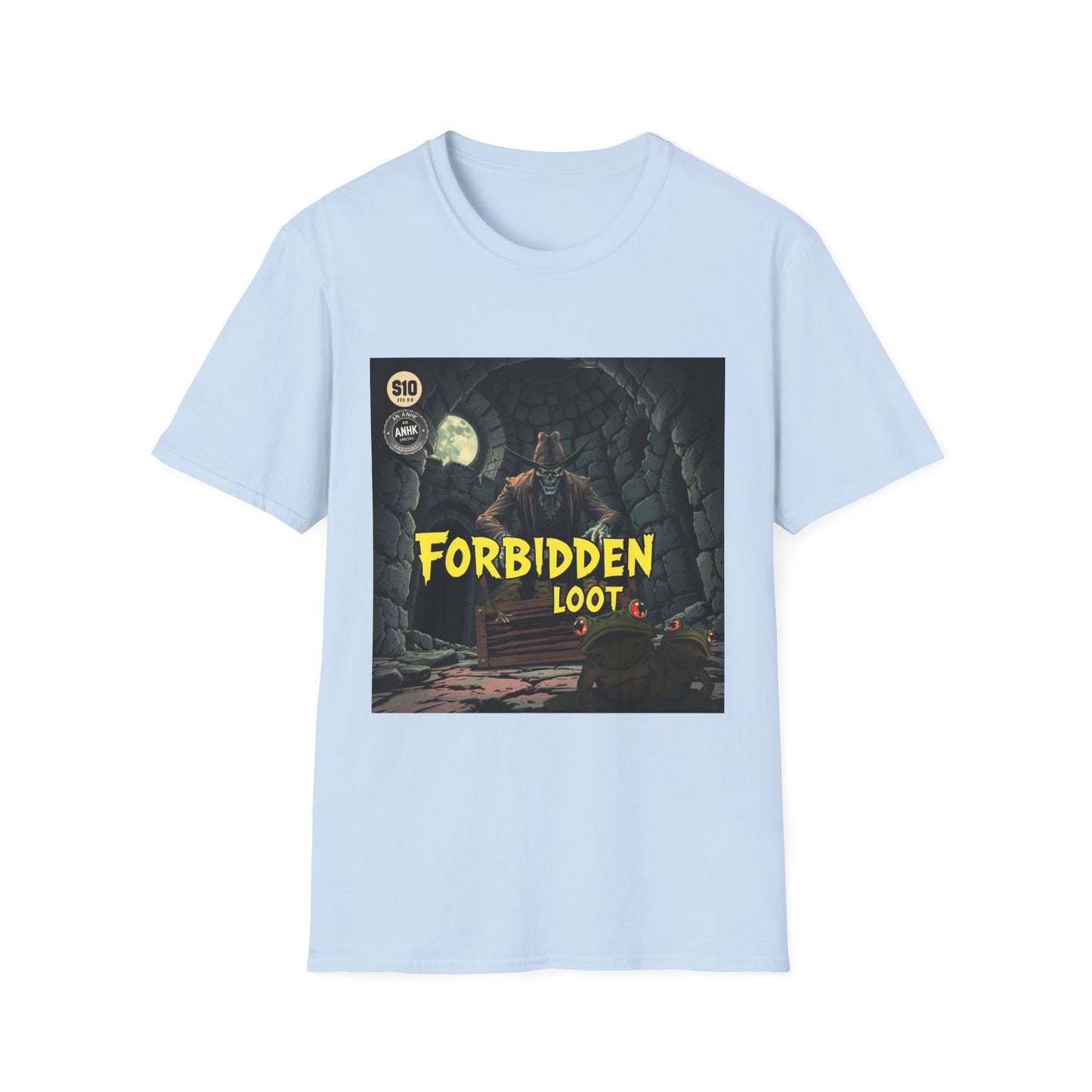 Vintage Comic Cover 'Forbidden Loot' Unisex T-Shirt
