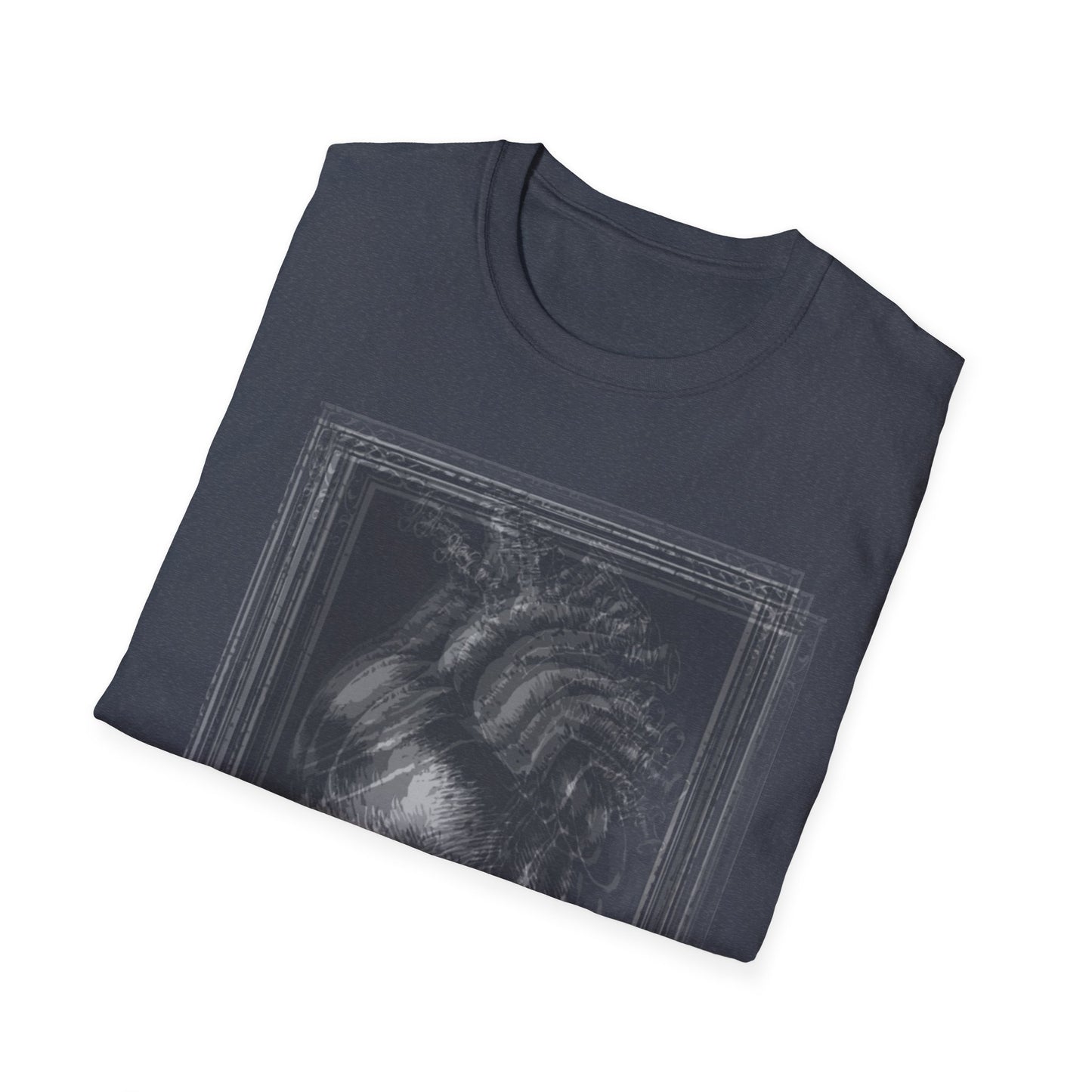 Gothic Y2k Heart-inspired Unisex Softstyle T-Shirt