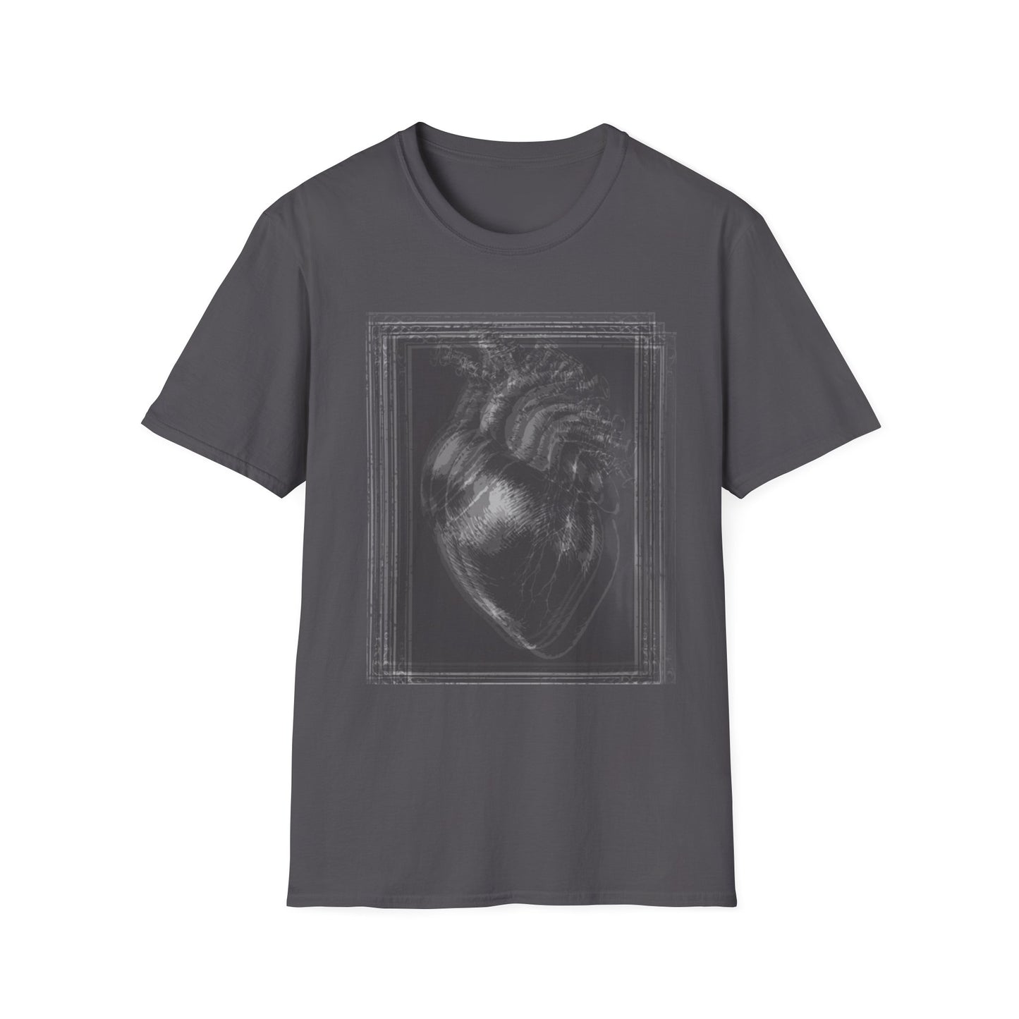 Gothic Y2k Heart-inspired Unisex Softstyle T-Shirt