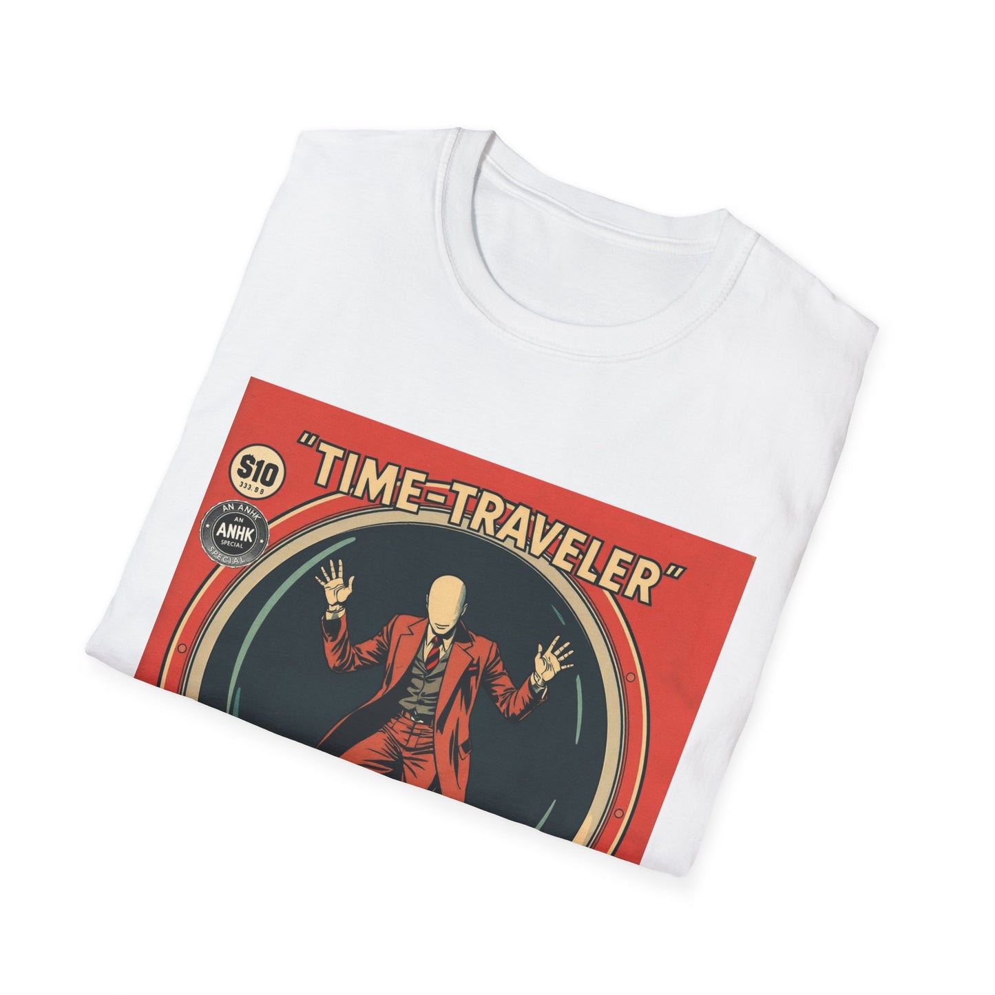Vintage Comic Cover 'Time Traveler'