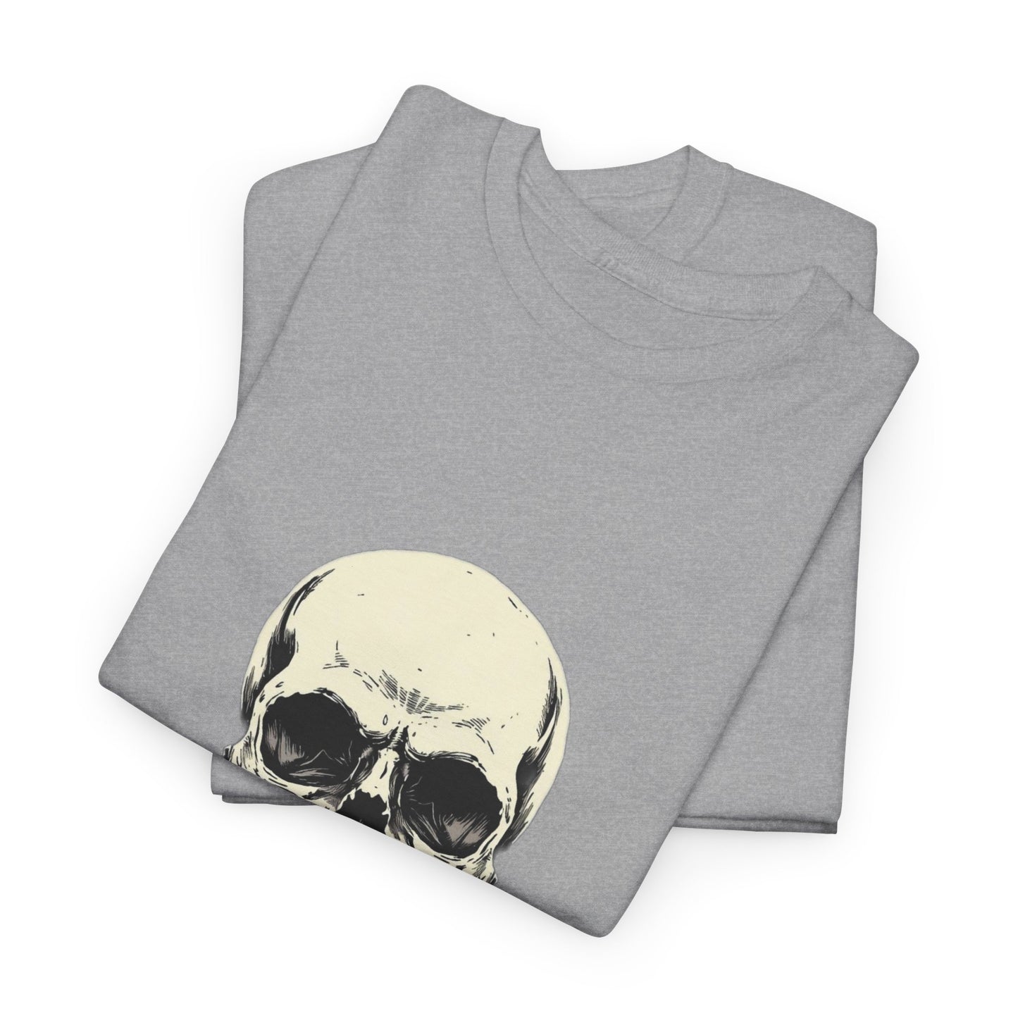 Gothic Y2k Skull Rose Unisex Tee