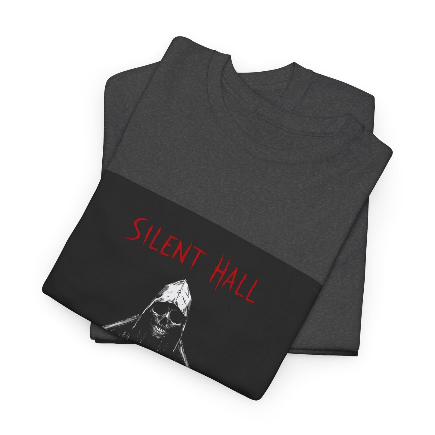 Gothic Y2k Silent Hall Graphic Tee